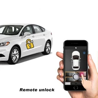 keyless entry car alarm systems auto remote central door locking vehicle smartphone pke control car alarm system 686b kit
