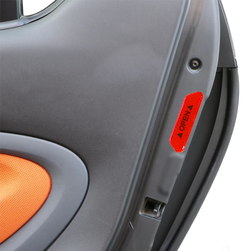 3D Автомобильная предупреждающая Светоотражающая наклейка знак безопасности