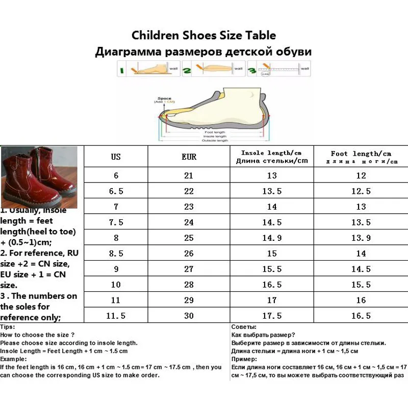 Waterproof Shoes Baby Toddler Mary Jane Girls Boots Patent Leather Princess 2018 Autumn Winter for | Детская одежда и обувь