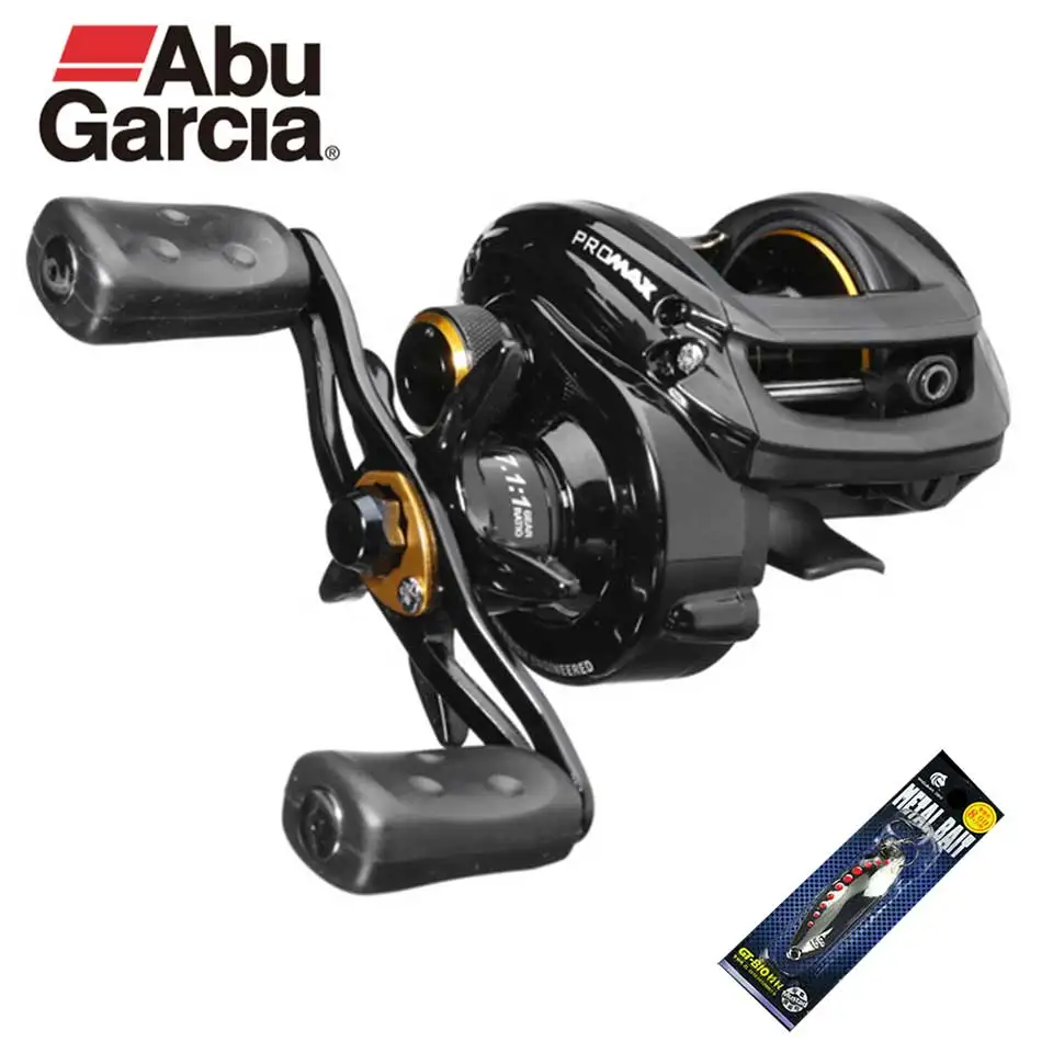 Abu Garcia Baitcast Рыболовная катушка Pro Max Pmax3 L Baitcasting капли воды колеса 7 1: 1 8 кг и с левой