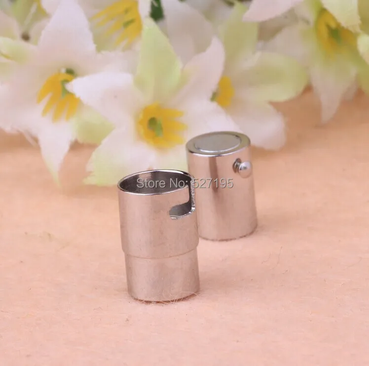 Бесплатная доставка 100 шт. магнитная застежка с имитацией родиевого покрытия