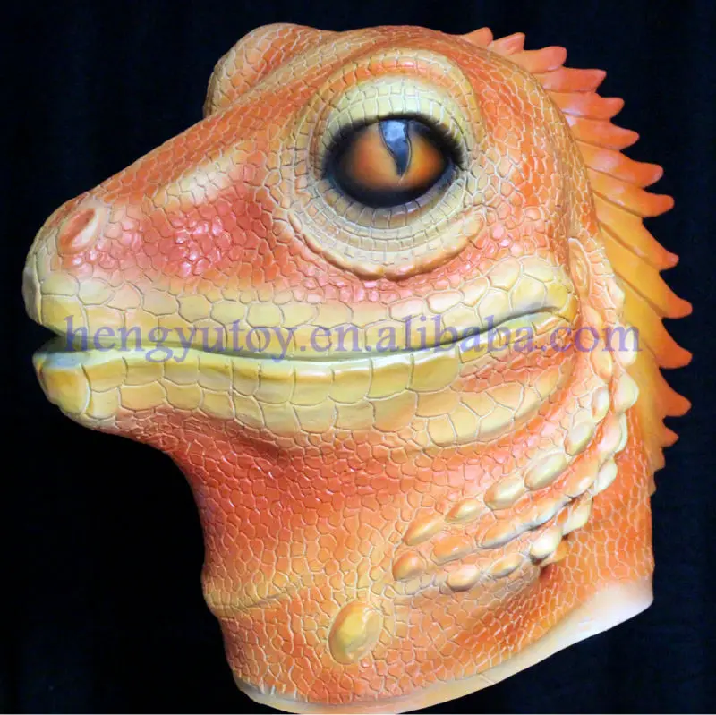 

Party Supplies Cold-blooded Latex lizard Mask Halloween Mask