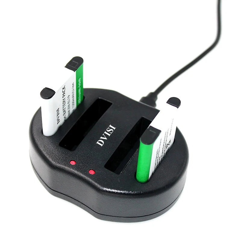4 шт. 1.2Ah EN EL19 ENEL19 аккумуляторная батарея с USB зарядным устройством для Nikon Coolpix S3100