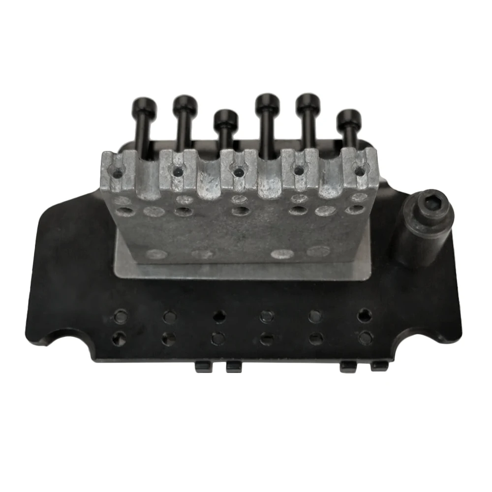 Акустическая гитара мост с блокировкой гайки и блокировка седла тремоло Черный