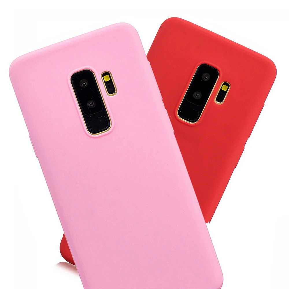 TPU Soft Cover For Samsung Galaxy S8 S9 Plus A5 J5 2017 A7 A8 A6 J6 2018 Case Fundas Note 9 8 S7 S6 Edge |