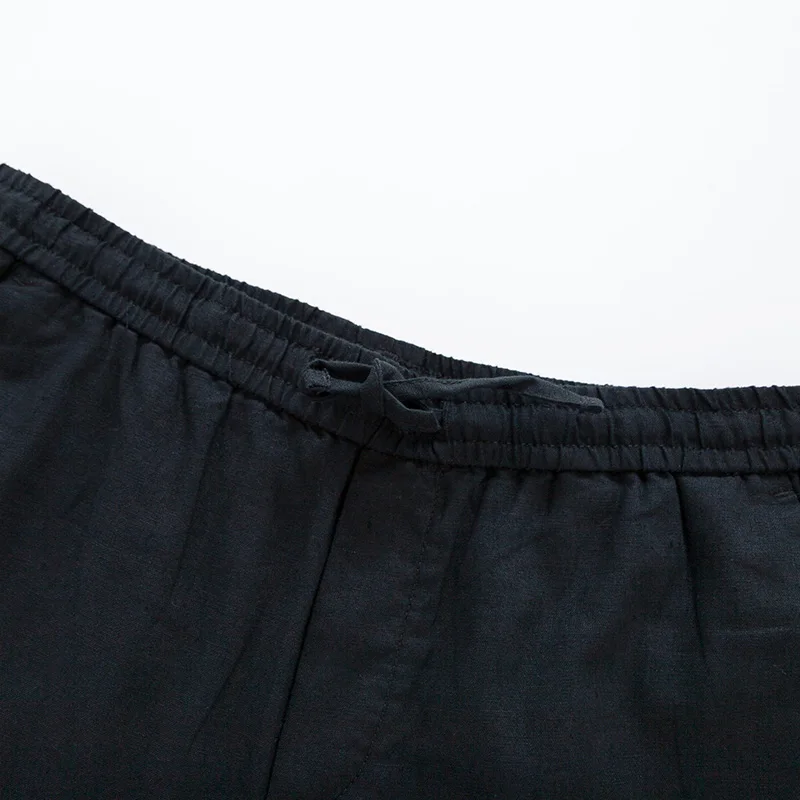 Мужские повседневные брюки SEMIR облегающие из хлопка и льна брендовая одежда