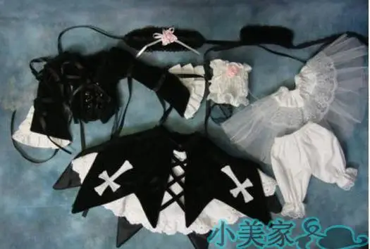 Аксессуары для куклы bjd одежда 1/3 1/4 1/6 Девушка bjd Suigintou похожее платье костюм в стиле «лолита» с юбкой в западном стиле верный