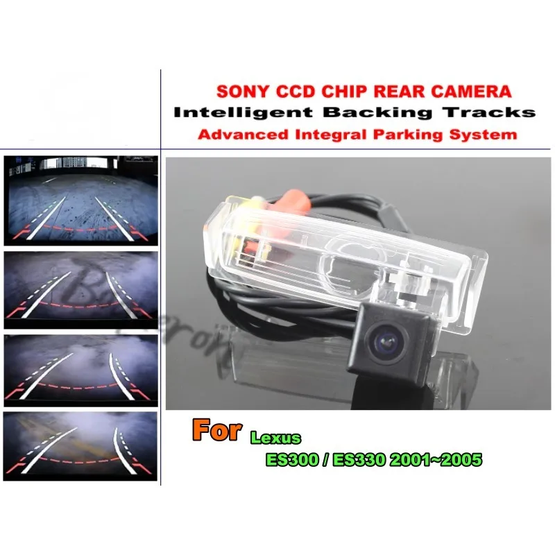 Для Lexus ES300/ES330 2001 ~ 2005 Smart Tracks Chip Camera/HD CCD интеллектуальная динамическая парковочная