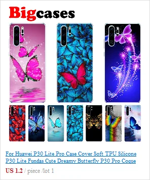 Для huawei P30 Lite Pro Чехол Мягкий силиконовый чехол из ТПУ P30 Lite Fundas милый Микки Минни P30 Pro Coque защитный чехол для телефона