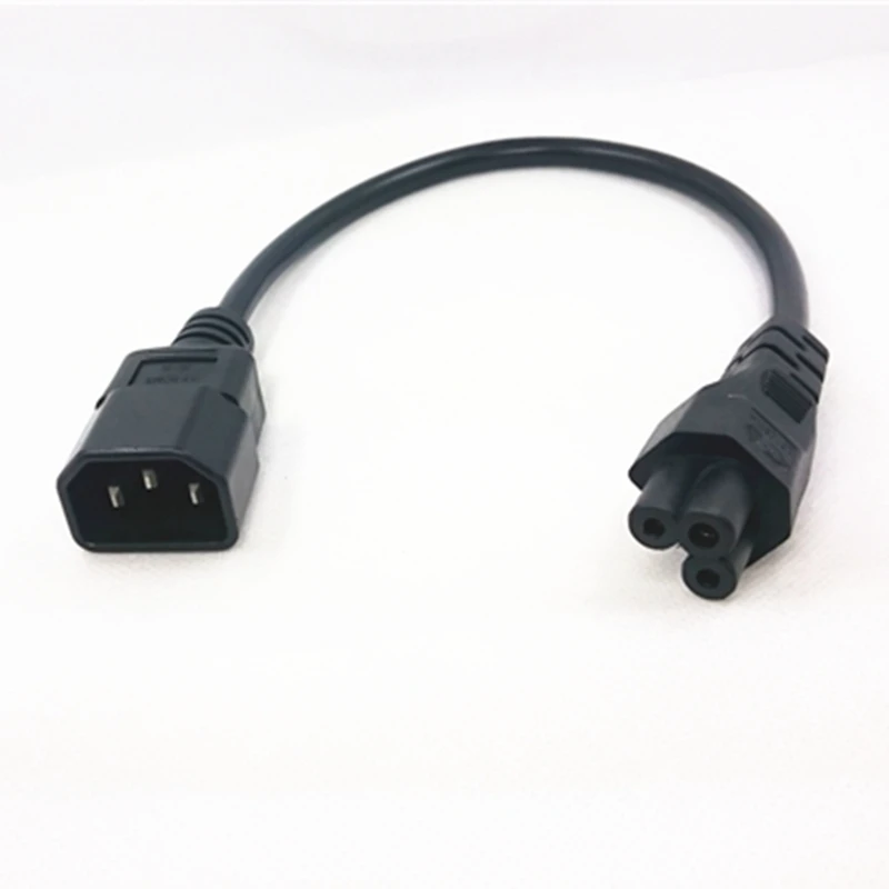 Короткий кабель питания переменного тока с штекером IEC 320 C14 и гнездом C5 20