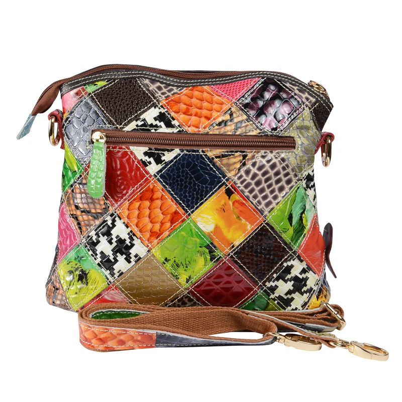 CHSANATO красочная женская сумка из лакированной кожи сумки мессенджеры для девочек
