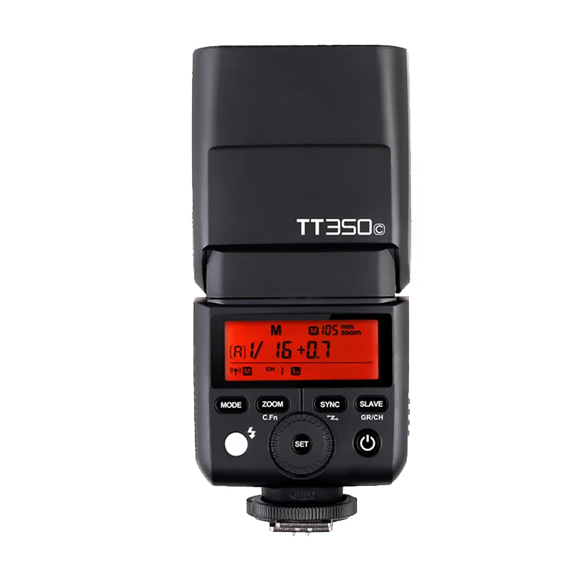 Godox TT350C ttl мини-Вспышка Speedlite и Godox X1C вспышка триггера флэш контроллер для Canon 70D 700D 60D 5D 5diii 1DX 1DX21 - Цвет: only Flash