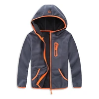 spring and autumn trendy boys sport hooded jacket kids outerwear fall 2021 new arrival kids polar fleece soft shell clothing