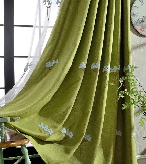 Затемненная занавеска бесплатная доставка! затенение 85% утолщение белье хлопок