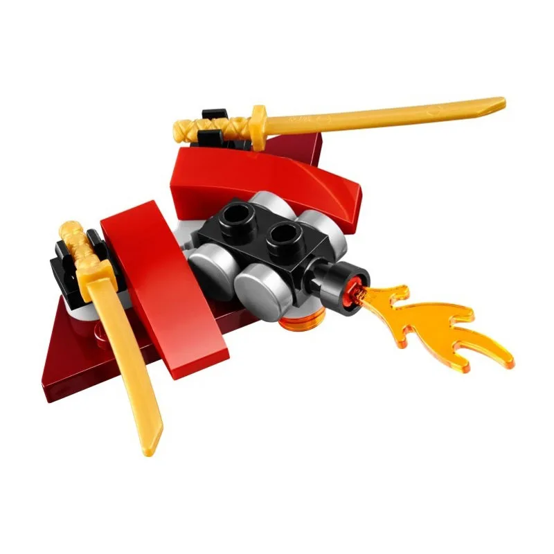 Совместимость Legoe giftse 310 шт. 10321 Anaconda хищников вертолет оружие Ninjagoe Гром Мечник
