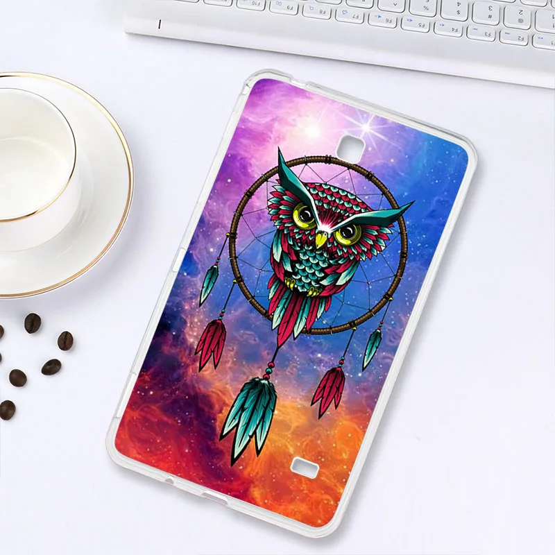 Чехол с рисунком s для samsung Galaxy Tab A 10,1 7,0 E 9,6 8,0 чехол из силикона TabA TabE P580 T580 T280 T385 T560 T375 чехол для планшета s Tab