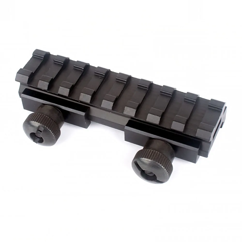 WIPSON 1 шт. 1/2(0,5) "See-Thru AR плоский высокий 8 Слот Riser Base Picatinny Rail Weaver 20 мм страйкбол охотничий прицел крепление caza