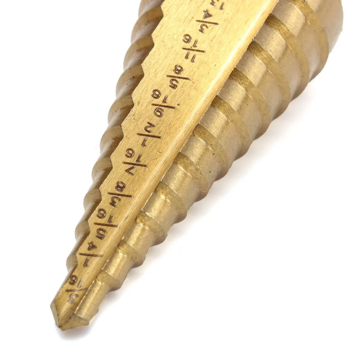 DB-S4 HSS титановая пагода сверло/лестничное сверло 1/4 3/8 и 1/2 дюйма круглое