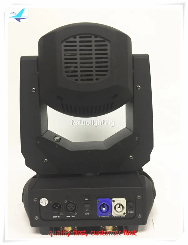 10 шт. Новый сценический светильник ing 200 Вт Zoom Moving Head светодиодный Gobos Spot Powercon Beam