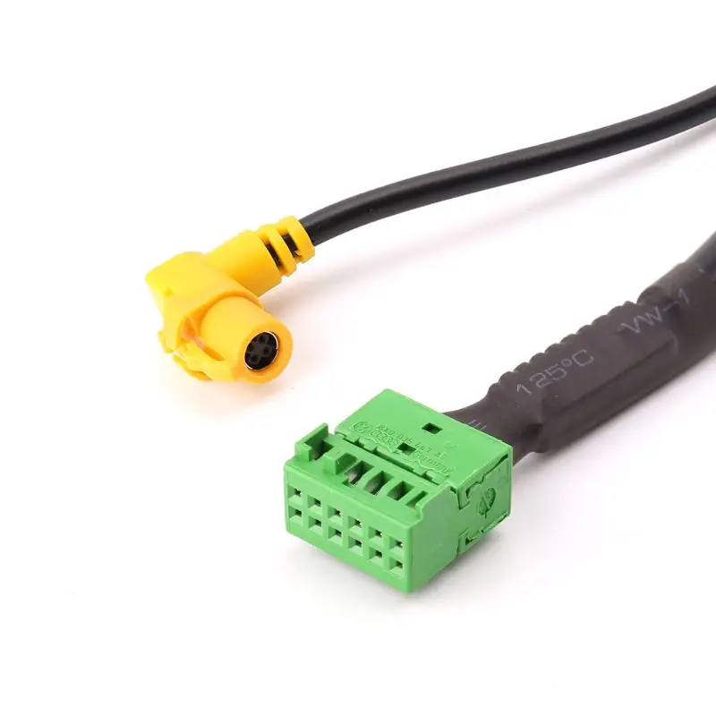 Автомобильные электронные детали MMI 3G AMI 12 контактный Bluetooth AUX кабель адаптер