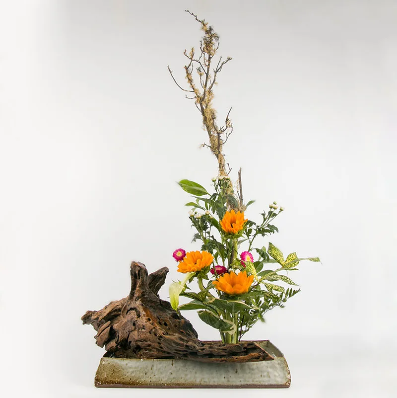 Японская Цветочная ваза цветочный горшок Ikebana гидропоники керамический