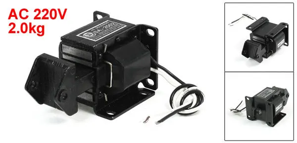 SA 2502 220 В катушка 15 мм ход 2 0 кг 20N 4.4LB сила переменного тока Магнит