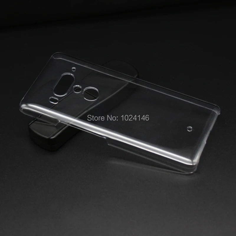 For HTC U12 Plus U12plus 6.0&quot New Slim Crystal Transparent Hard PC Back Case DIY Cover Protection Skin Shell |