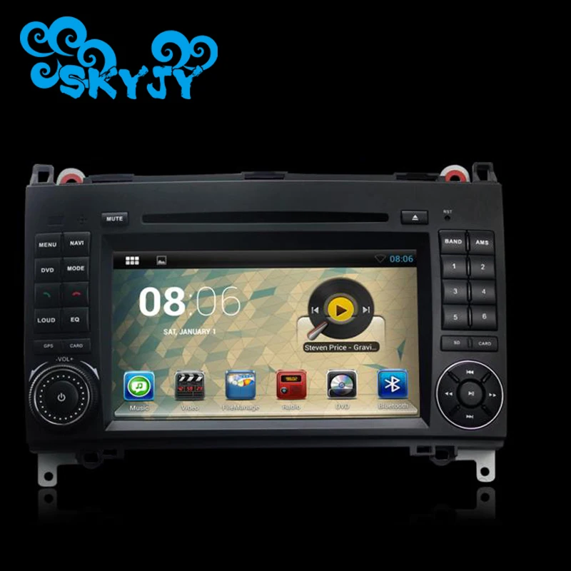 7 &quotHD Android 8 1 OS автомобильный dvd-плеер для Mercedes Benz GPS Nav Радио Стерео Bluetooth ТВ Wifi 3G