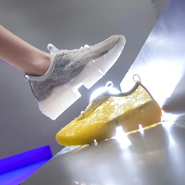 Повседневная Белая обувь; женские кроссовки на массивной платформе; zapatos de mujer; chaussures femme; модная женская дышащая обувь