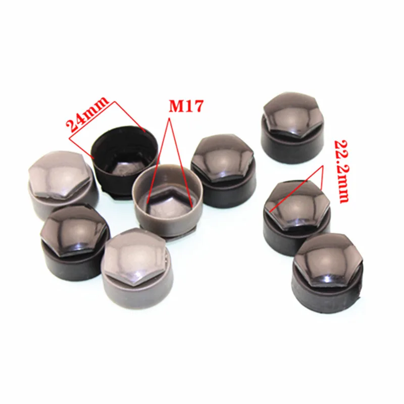 

5PCS Tire Wheel Screws Decorative Cap Holders For Audi A6L A4 A6 A4L Q5 A3 A5 A8 TT Plastic Fasteners