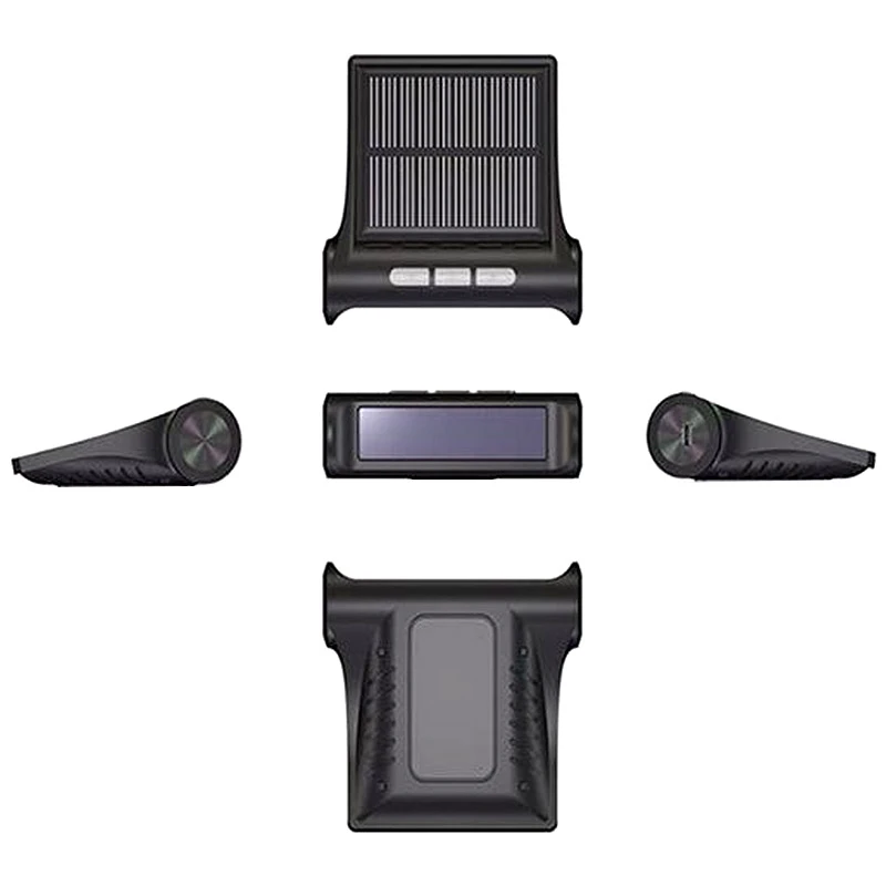 USB или солнечная зарядка автомобиля TPMS система контроля давления в шинах HD