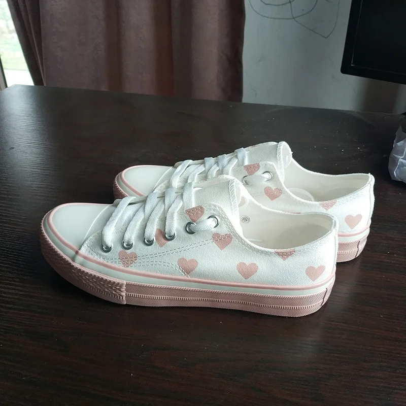 Новинка 2019 года милая дышащая повседневная парусиновая обувь | Обувь