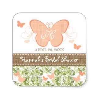 3 8 см персиковая бабочка свадебные этикетки для душа|labels|label labellabels wedding |
