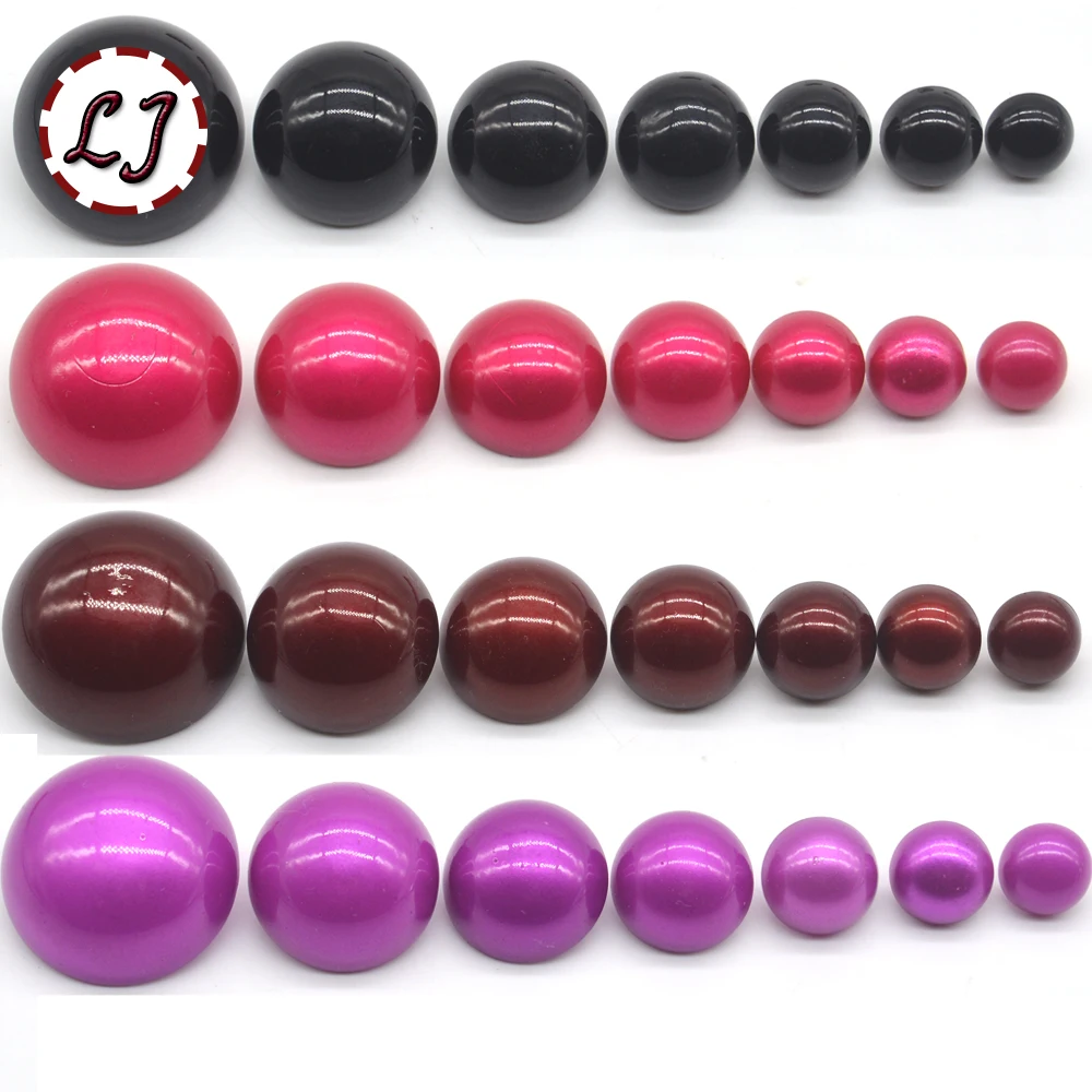 Оптовая продажа 10 шт./лот разноцветные пластиковые пуговицы в виде грибов для