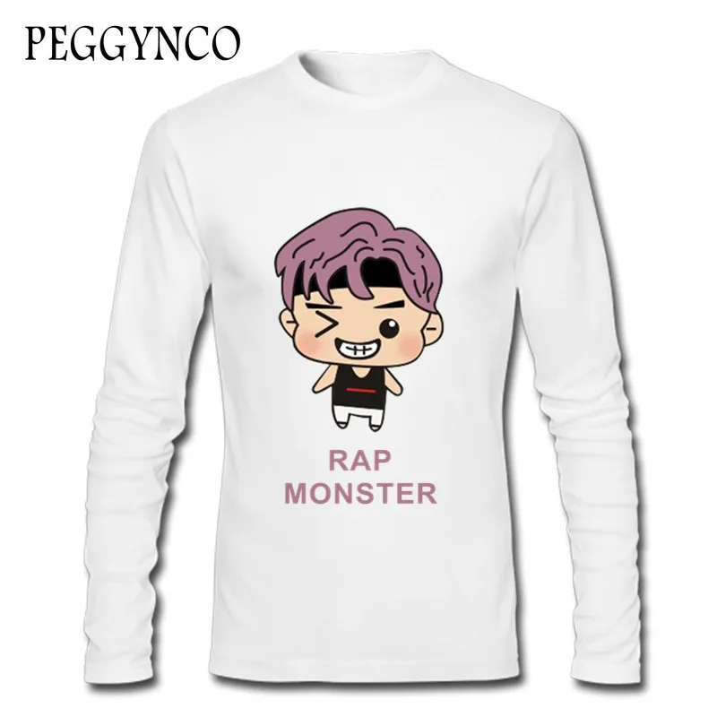 Мультфильм мальчиков SWAG jin Женская Футболка Горячая Аниме Осенние футболки для