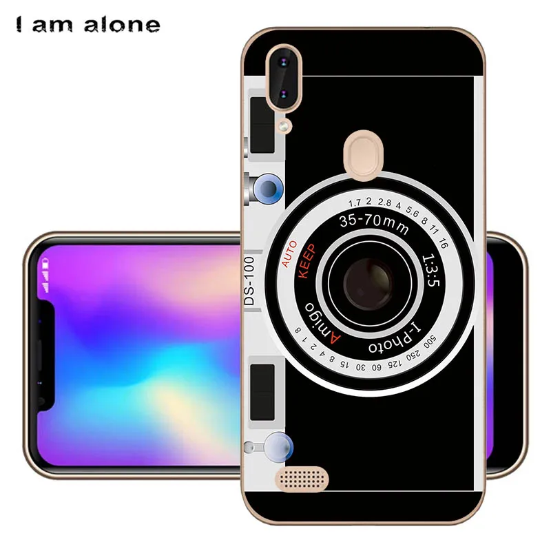 Чехлы для телефонов I am alone для Leagoo M11 6,18 дюйма, мягкие чехлы для мобильных телефонов из ТПУ с милым мультяшным принтом для Leagoo M11, сумки