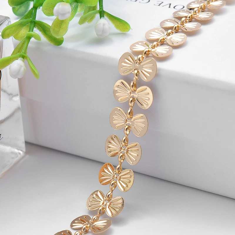 Imitationgold изделия бантом necklac не выцветают Материал: медь Цвет: золото в розницу и