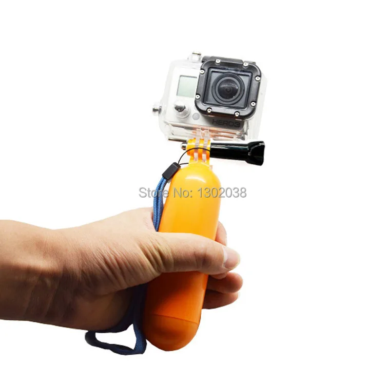 Лидер продаж плавающий поплавок для GoPro Hero 4/3 +/Hero3/Hero2/1/SJ4000/SJ5000 | Электроника