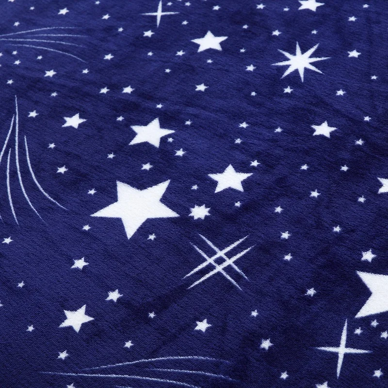

Star Flannel Blanket Warm Blankets for Winter Beds Soft Bed Cover Blanket Plaid Blankets and Bedspreads for Adult50