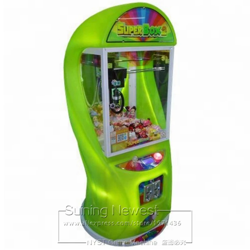 

Super Box Mini Claw Cranes Machine Catch Soft Toys Coin Operated Arcade Game Machine For Shopping Malls