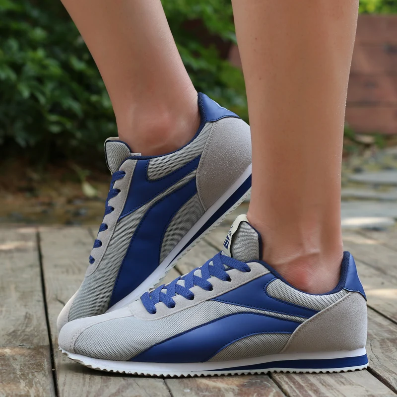 Классические мужские прогулочные туфли Cortez для вождения; мужские кроссовки; Уличная обувь на плоской подошве; сезон весна-осень; Мужская дышащая обувь; светильник