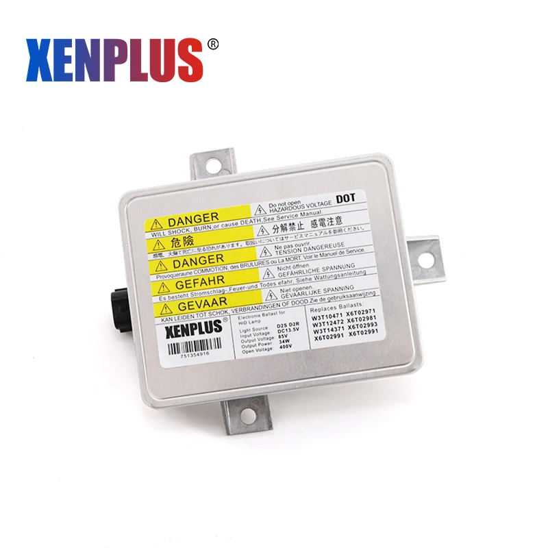 

Ксеноновый балласт автомобильного видения XENPLUS W3T10471 W3T1137 D2s 35 Вт Hid балласт 1 W3T14371 X6T02971 X6T02981 для Acura Honda Mazda