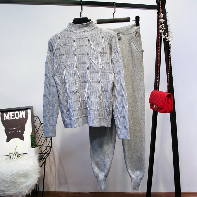 ALPHALMODA Роскошные Страусиные волосы кристалл комплект из двух предметов топ и