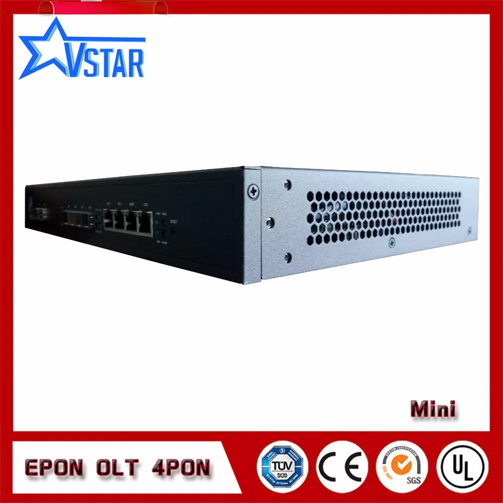 EPON OLT 4 спортивный костюм для Huawei ZTE FiberHome с оптическим сетевым блоком и оптическим сетевым окончанием NMS программного обеспечения