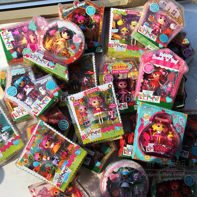 Новые игрушки Мини Lalaloopsy Кукла Коллекция модные Фигурки куклы для детей девочек