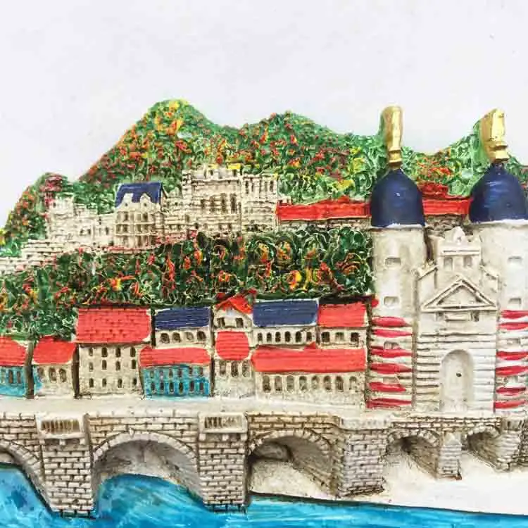 Германия Туризм культура капитал Heidelberg ориентир туристский сувенир магнитные