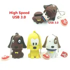 Высокоскоростной флеш-накопитель USB 3,0, мультяшный милый мопс, мини-собака, 2 ГБ, 4 ГБ, 8 ГБ, 16 ГБ, 32 ГБ, usb 2,0, флеш-накопитель, карта памяти, флешка, подарок