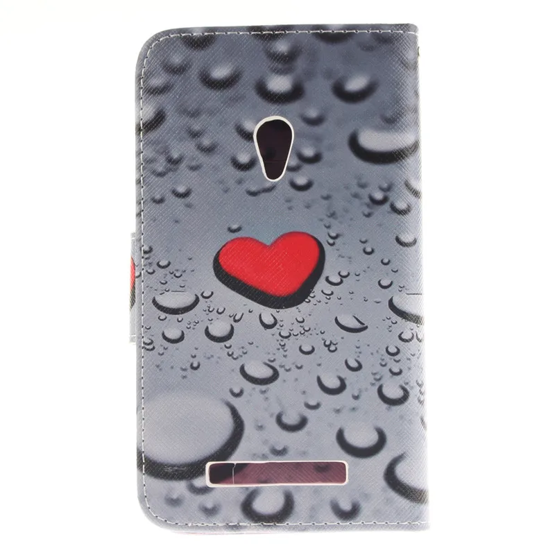 Модный кожаный чехол-книжка для Zenfone 5 Funda с подставкой и бумажником из искусственной кожи+ мягкий чехол из ТПУ для Asus Zenfone 5 ASUS_T00J A501CG A500KL чехол