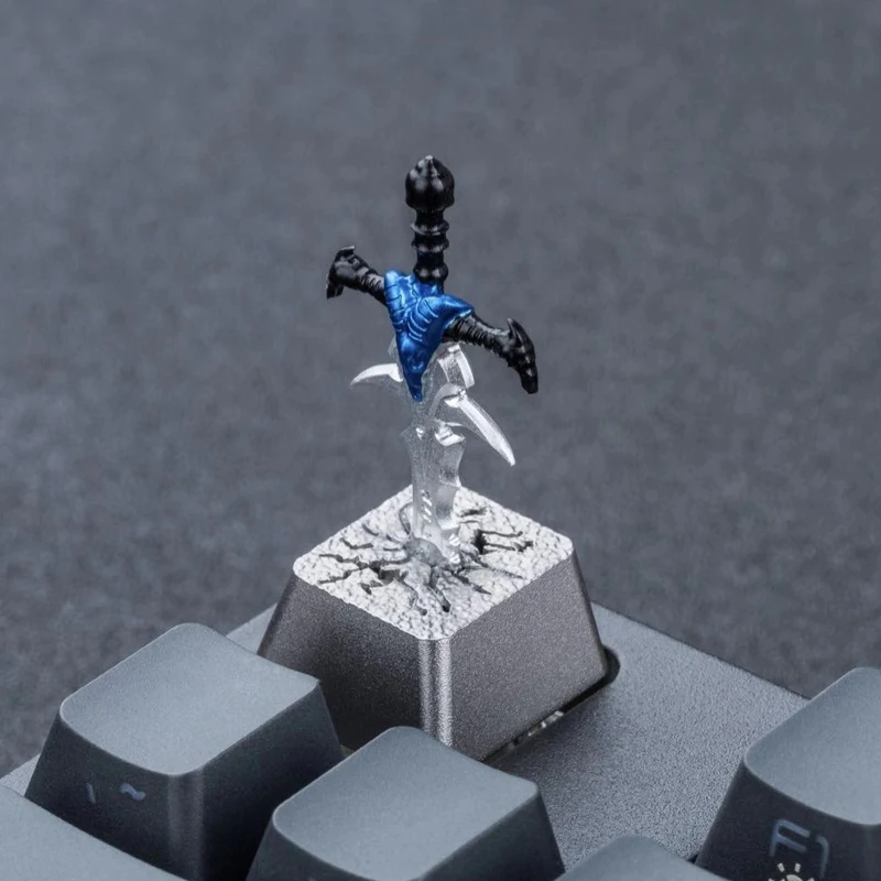 Колпачки для клавиш Dota Frostmourne с мечом ESC OEM подсветка 3D алюминиевая Стандартная