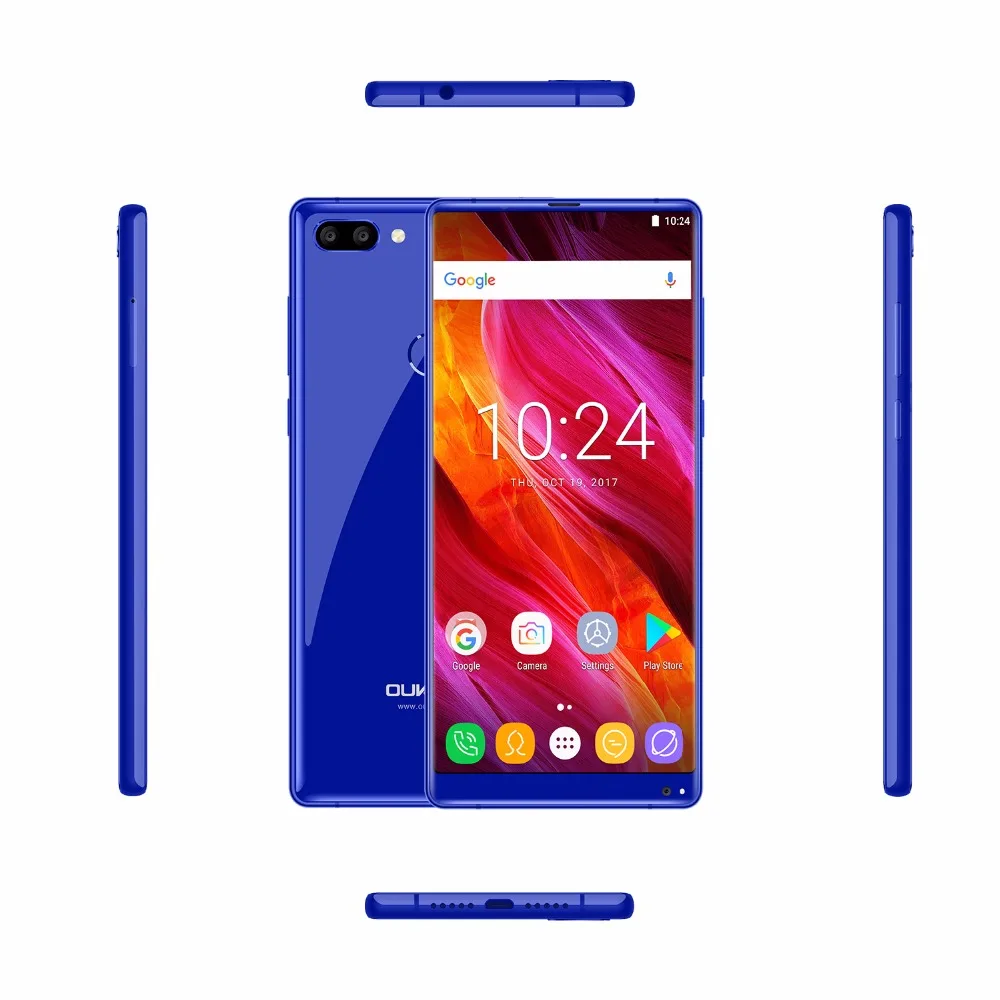 OUKITEL MIX 2 4G смартфон 5 9 'ཎ:9 полный Экран Android 7 0 Helio P25 MTK6757 6 ГБ Оперативная память
